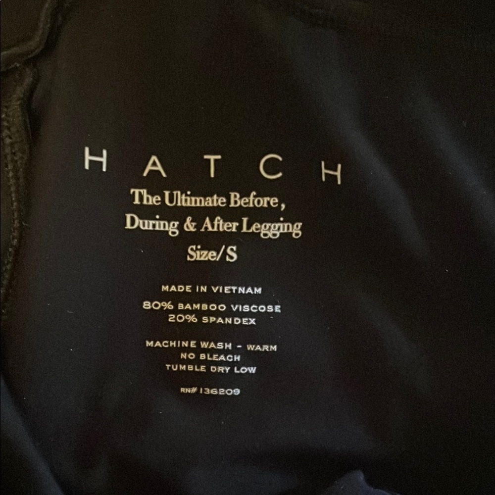 Hatch maternity & postpartum Black Leggings